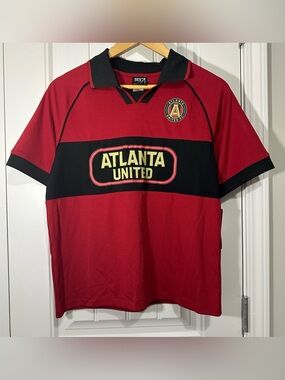 Atlanta United Red & Black Short-Sleeve Fan Jersey